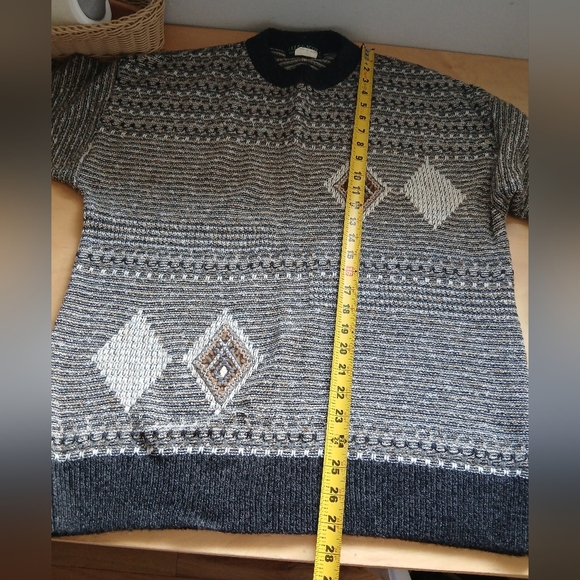 LYLE & SCOTT Vintage Men Crewneck Size XL 30% Wool Unisex Made In Italy - Picture 10 of 10